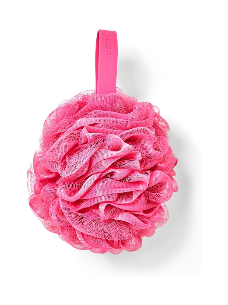Bath & Body Works Pink Loofah Bath Sponge - Image 1 of 1