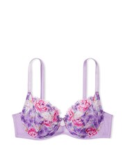 Victoria's Secret Jasmine Purple Embroidered Lace Full Cup Unlined Bra - Image 3 of 3