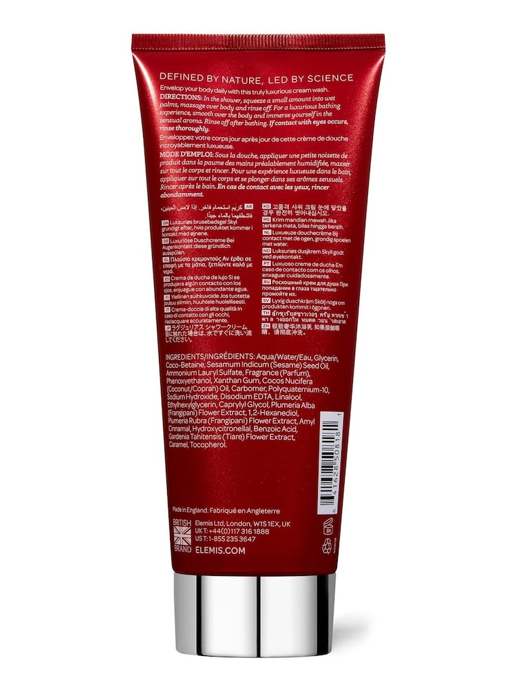 ELEMIS Exotic Frangipani Monoi Shower Cream 200ml - Image 3 of 3