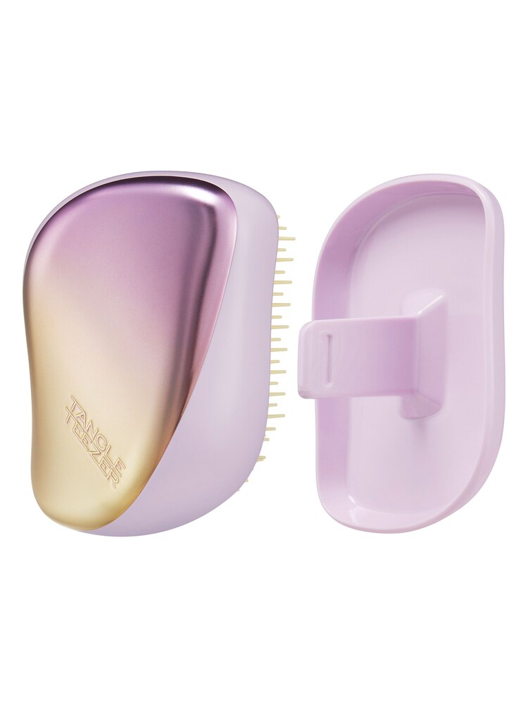 Tangle Teezer Compact Styler Lilac Yellow Chrome - Image 1 of 5 Tangle Teezer Compact Styler Lilac Yellow Chrome - Image 1 of 5
