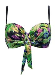 Pour Moi Black Strapless St Lucia Underwired Bikini Top - Image 4 of 5