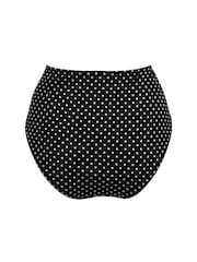 Pour Moi Black and White High Waisted Sicily Bikini Brief - Image 5 of 5