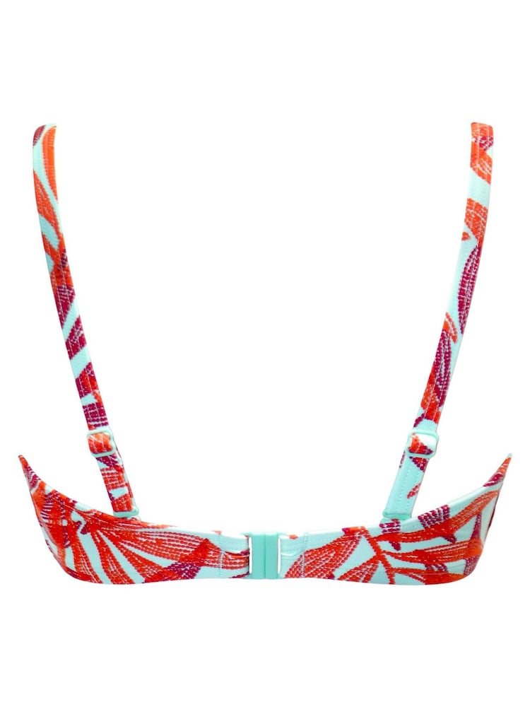 Pour Moi Free Spirit Leicht wattiertes Bügel-Bikinioberteil mit Knotendetail vorne - Bild 5 von 5