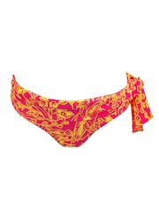 Pour Moi Pink Freedom Tie Fold Over Brief - Image 4 of 5