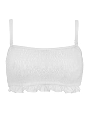 Pour Moi White Free Spirit Strapless Underwired Top - Image 4 of 5
