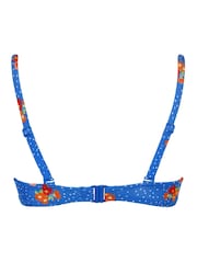 Pour Moi Blue Wired Santa Cruz Underwired Non Padded Adjustable Top - Image 5 of 5