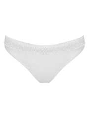 Белый - Плавки с оборками Pour Moi Free Spirit - Изображение 4 из 5