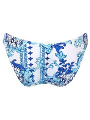 Pour Moi White/Blue Amalfi V Brief - Image 5 of 5