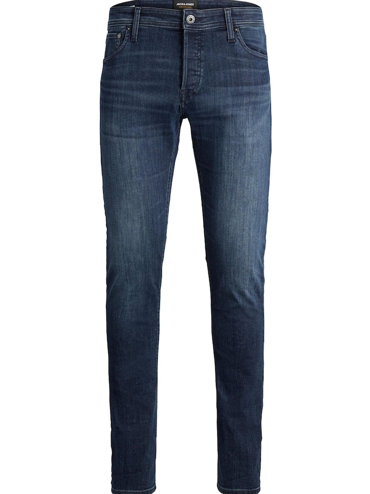 Blau Denim - Jack & Jones Glen Schmal geschnittene Super-Stretch-Jeans - Bild 6 von 6 Blau Denim - Jack & Jones Glen Schmal geschnittene Super-Stretch-Jeans - Bild 6 von 6