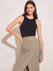 Lipsy Black Racer Vest - Image 3 of 4