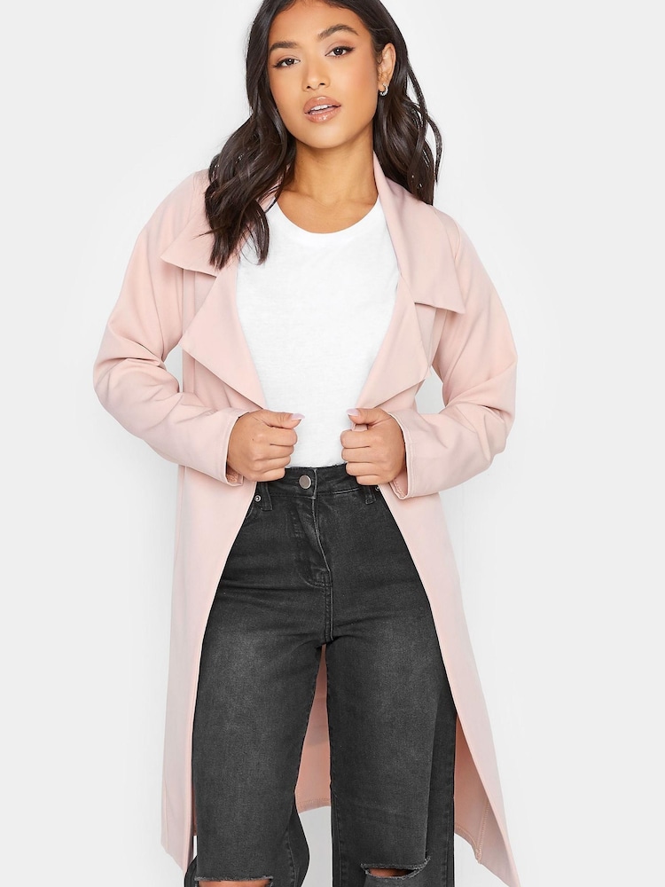 PixieGirl Petite Pink Duster Coat - Image 1 of 5