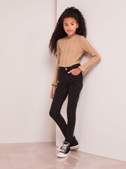 Lipsy Camel Cable Military Jumper - Image 3 of 4