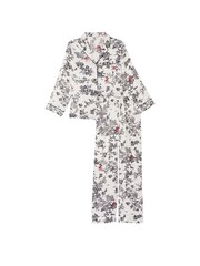 Victoria's Secret White Porcelain Toile Satin Long Pyjamas - Image 2 of 2