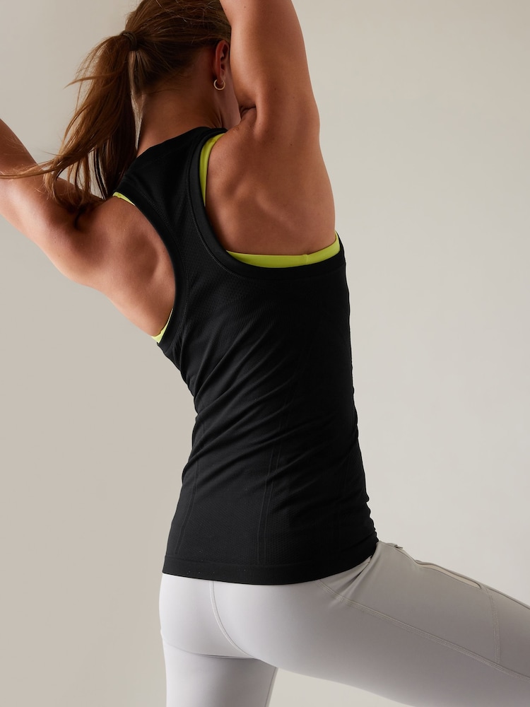Athleta Black Momentum Seamless Tank Top - Image 5 of 10