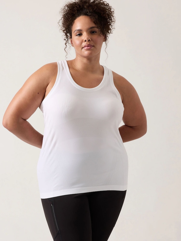 Blanc - Débardeur Athleta Momentum sans coutures - Image 3 of 9