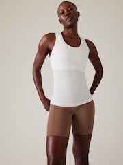 Athleta White Momentum Seamless Tank Top - Image 4 of 9