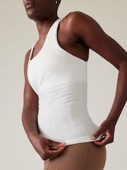 Athleta White Momentum Seamless Tank Top - Image 7 of 9