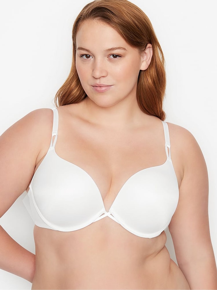Victoria's Secret White Bombshell Add 2 Cups Push Up Bra - Image 1 of 3 Victoria's Secret White Bombshell Add 2 Cups Push Up Bra - Image 1 of 3
