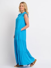 Brakeburn Blue Zenni Maxi Dress - Image 5 of 5
