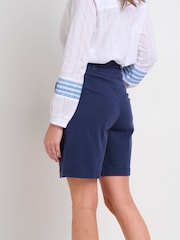 Brakeburn Blue Utility Cargo Paperbag Shorts - Image 2 of 4