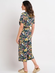 Brakeburn Green Botanical Jungle Jumpsuit - Image 2 of 4