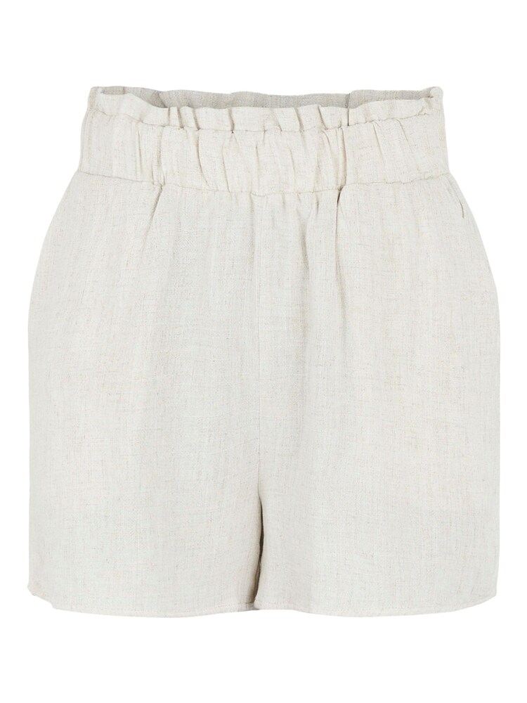 Y.A.S Eggnog High Waisted Linen Shorts - Image 5 of 5
