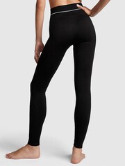 Victoria's Secret PINK Pure Black Long Logo Legging - Image 2 of 4
