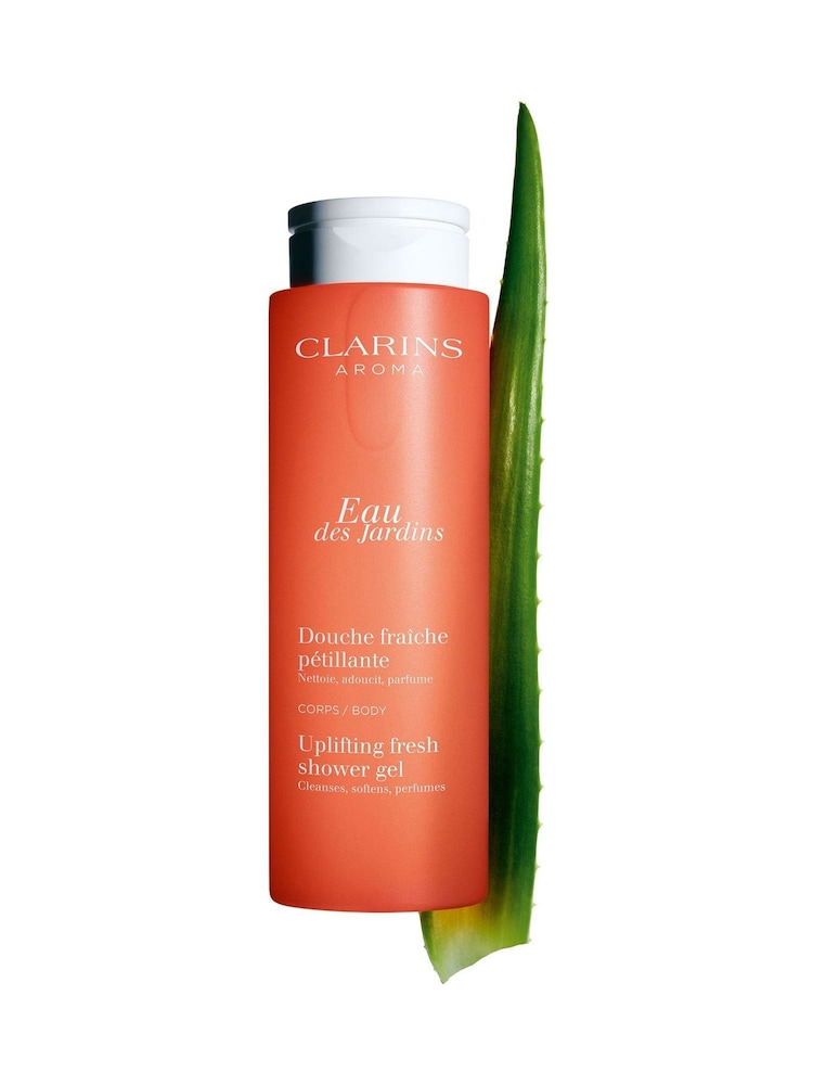 Clarins Eau des Jardins Uplifting Fresh Shower Gel 200ml - Image 2 of 5