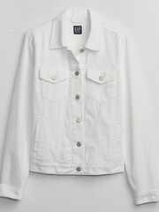 Gap White Icon Denim Jacket - Image 3 of 3