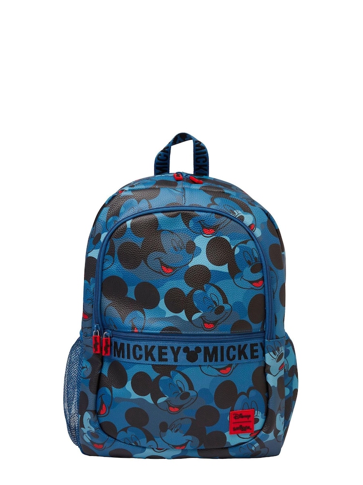 Smiggle Blue Mickey Mouse Disney Classic Backpack - Image 1 of 3