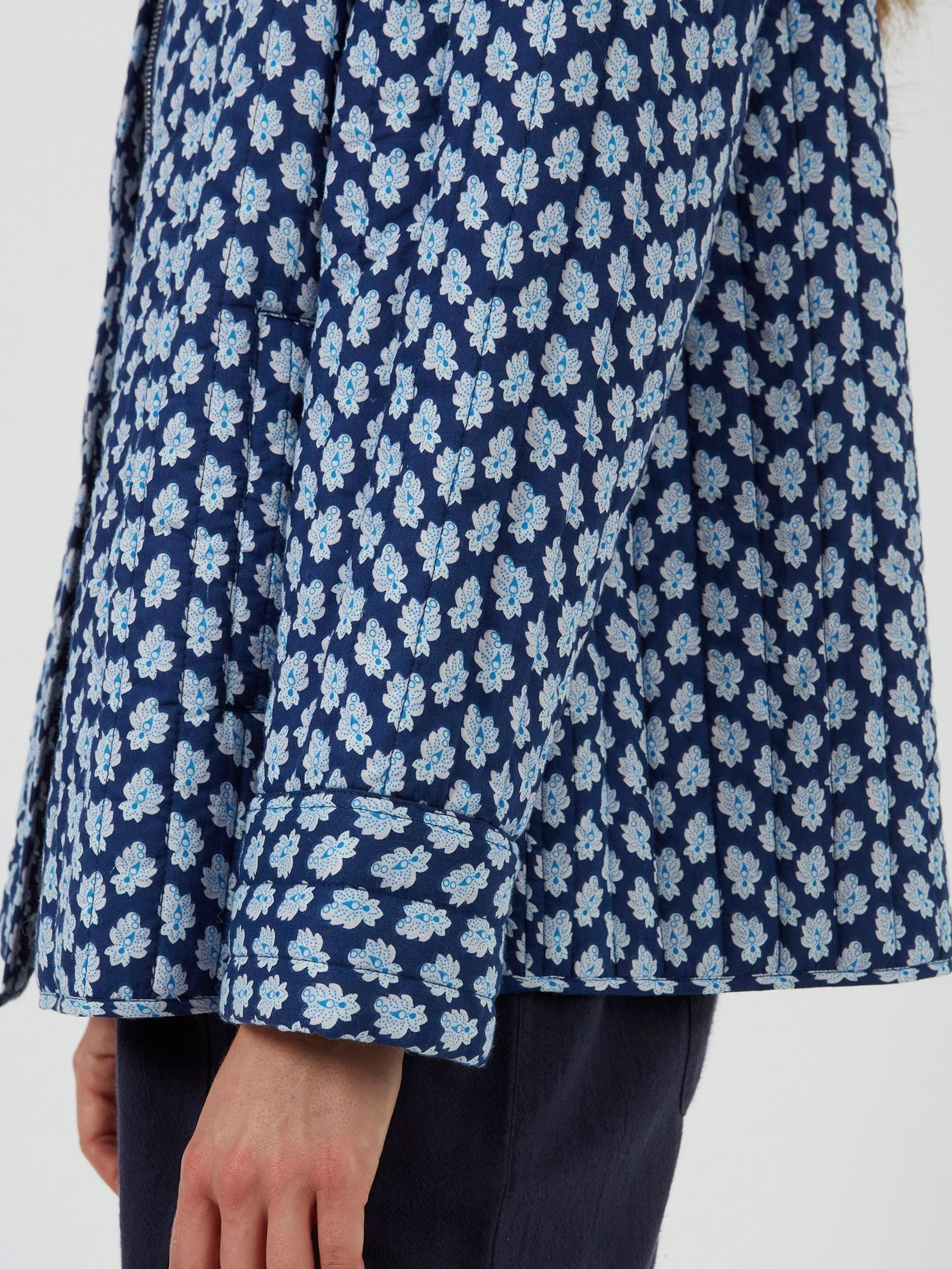 Buy Great Plains Navy Blue Aspen Quilting Reversible Jacket from Next Luxembourg