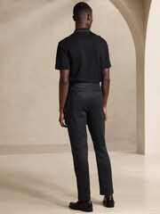 Banana Republic Black Gavin Linen Suit Trousers - Image 2 of 3