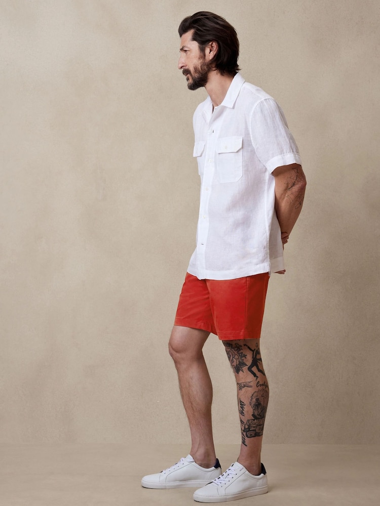 Banana Republic Red 9" Core Temp Short - Image 1 of 2