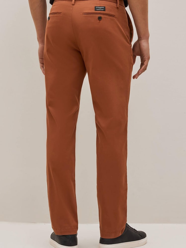 Banana Republic Brown Slim Rapid Movement Chinos - Image 2 of 5