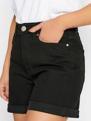PixieGirl Petite Black Mom Shorts - Image 3 of 3