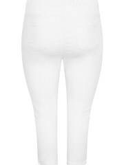 Yours Curve White Jenny Jegging - Image 4 of 4