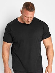 BadRhino Big & Tall Black 2 Pack Thermal T-Shirts - Image 2 of 4