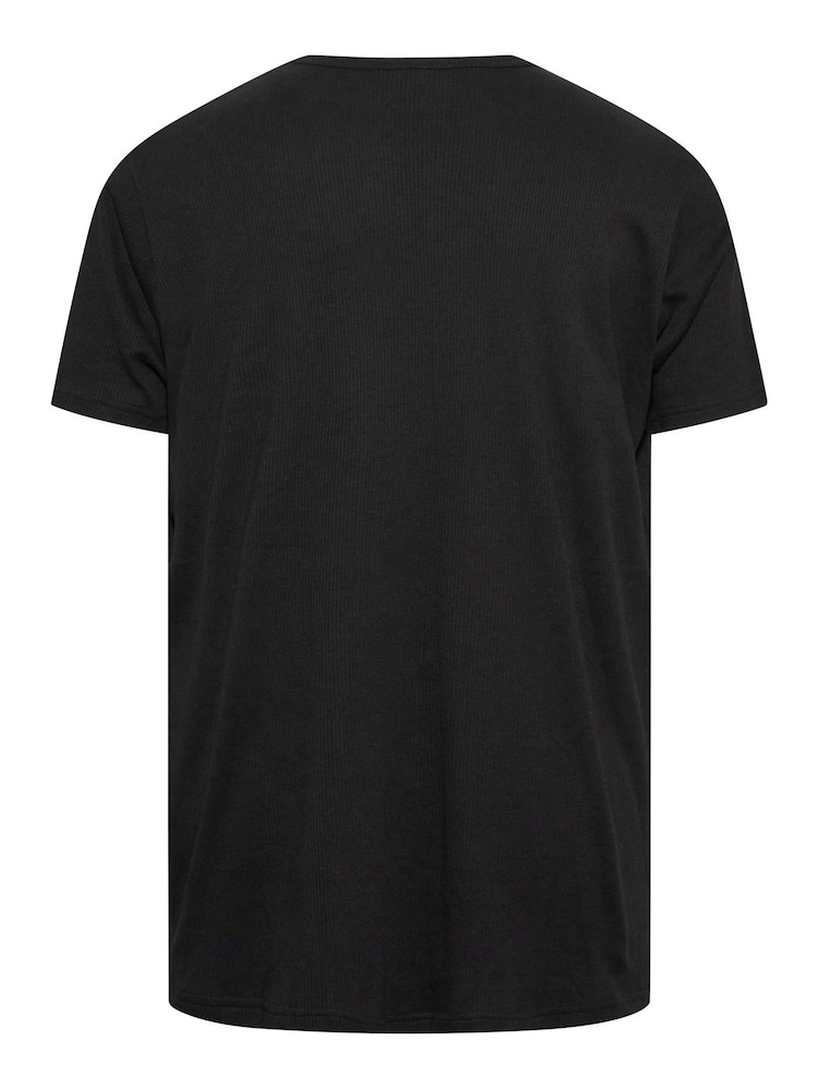 BadRhino Big & Tall Black 2 Pack Thermal T-Shirts - Image 4 of 4