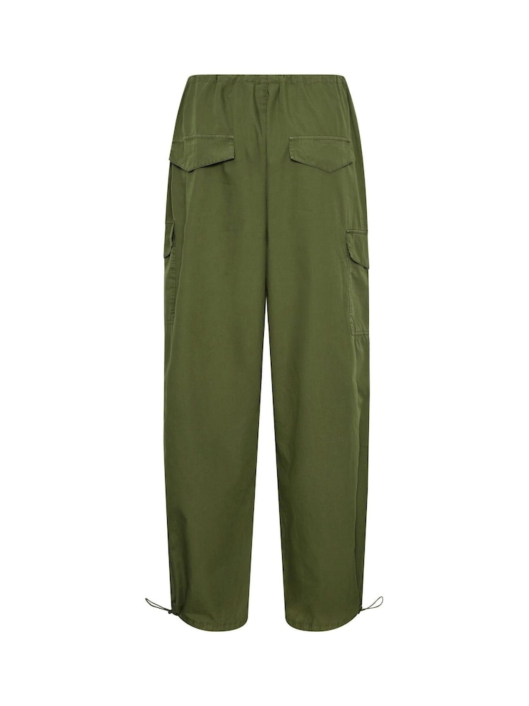 Grün - Yours Curve Parachute Cargohose - Bild 5 von 5 Grün - Yours Curve Parachute Cargohose - Bild 5 von 5