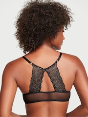 Victoria's Secret Black Posey Lace Lace T-Shirt Push Up Bra - Image 2 of 3