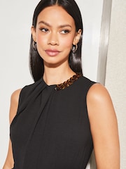 Lipsy Black Sleeveless Chain Jumpsuit - Image 4 of 4