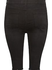 Yours Curve Black AVA Cycling Short - Image 4 of 4