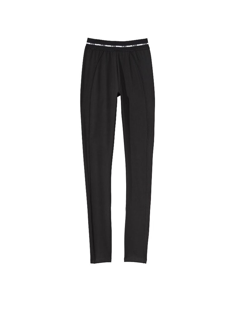 Victoria's Secret PINK Pure Black Logo Waistband Legging - Image 4 of 4 Victoria's Secret PINK Pure Black Logo Waistband Legging - Image 4 of 4