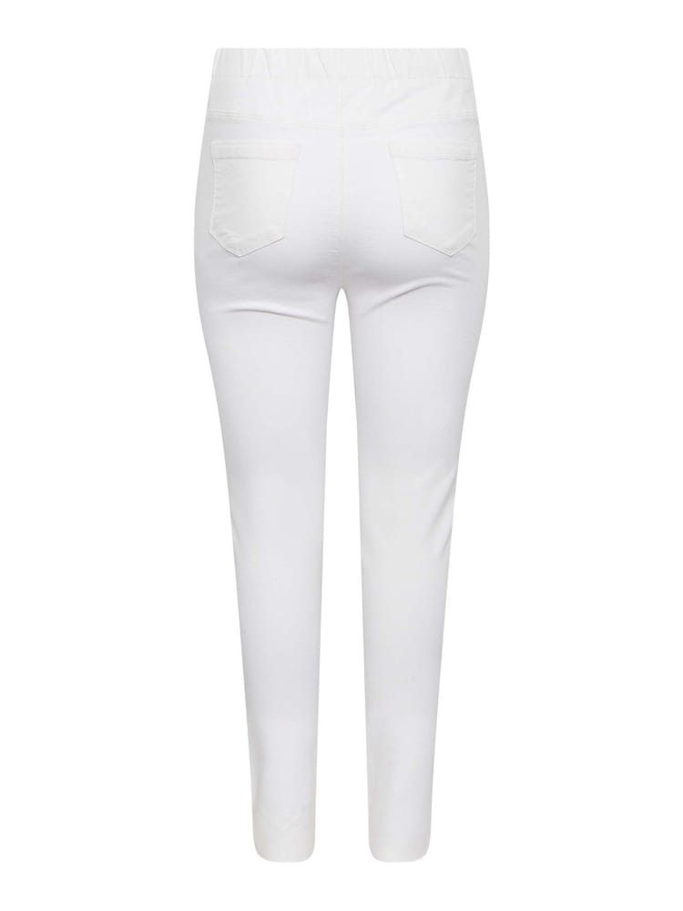 Yours Curve White Jenny Destroyed Jegging - Image 5 of 5