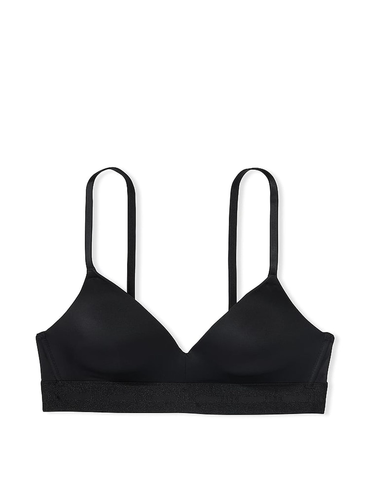 Victoria's Secret PINK Black Non Wired Lightly Lined Bra - Image 3 of 3