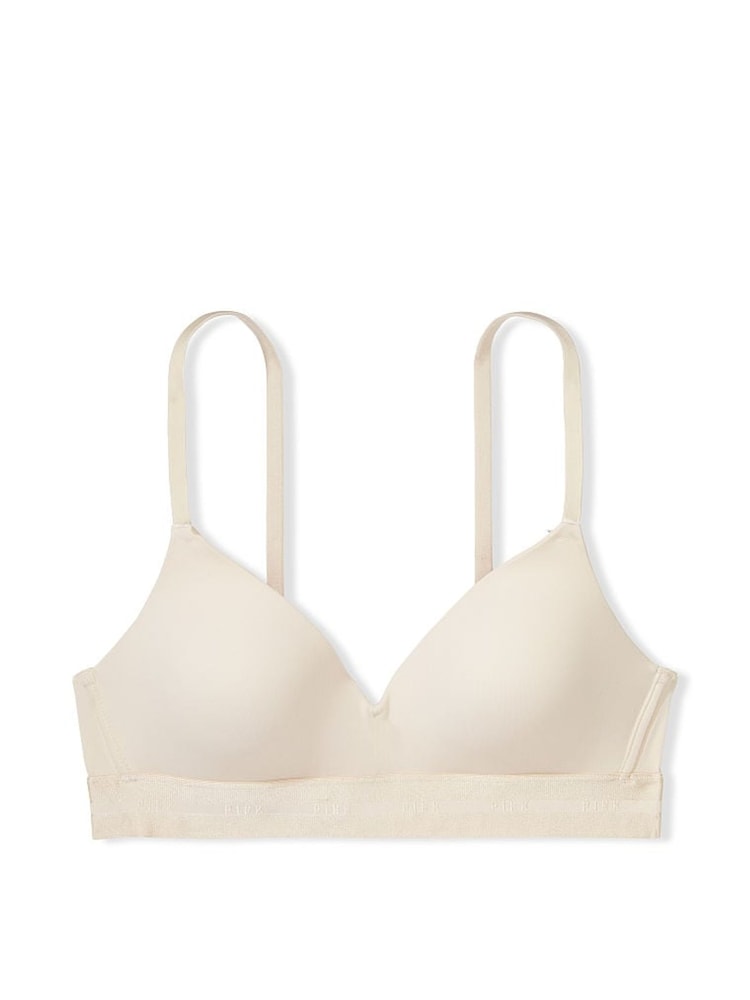 Victoria's Secret PINK Marzipan Nude Non Wired Lightly Lined Bra - Image 3 of 3