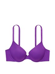 Victoria's Secret PINK Dark Purple Smooth Push Up Bra - Image 3 of 3