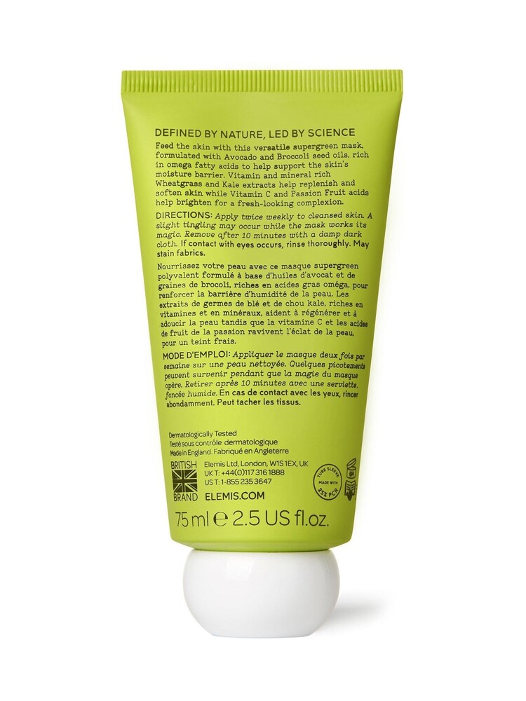 ELEMIS Superfood Vital Veggie Mask 75ml - Image 5 of 5 ELEMIS Superfood Vital Veggie Mask 75ml - Image 5 of 5
