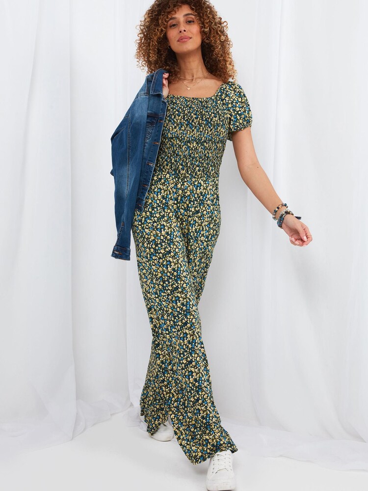 Joe Browns Blue Dreamy Days Jumpsuit - Image 1 of 5