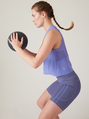 Athleta Purple Ultimate Muscle Logo Tank - Image 5 of 5